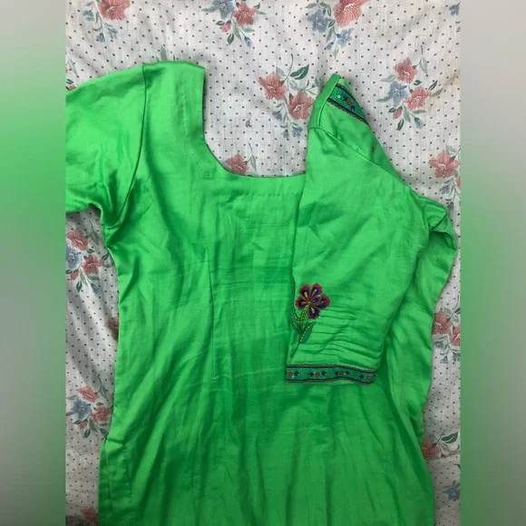 Bohemian Embroidered Sequin Floral Tunic Dress Beach Cover - Picture 4 of 15